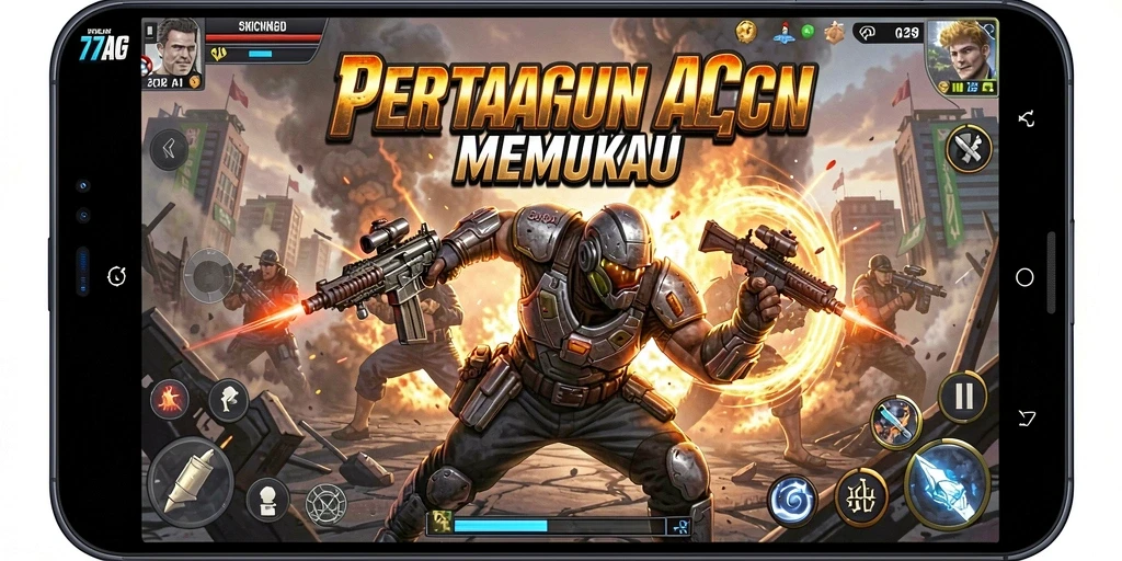 Gameplay mendebarkan di 77AG yang penuh aksi.