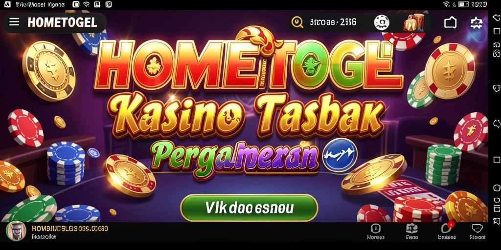 Gameplay seru dari HOMETOGEL dengan interaksi pemain.